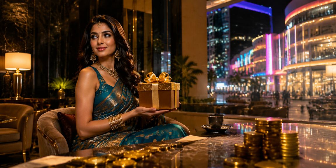 Evening sports betting entertainment in Indian urban setting
